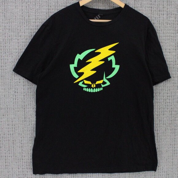 The Grateful Dead Shirt Mens XL Black Short Sleeve Kilowatt Graphic Art - Picture 1 of 8